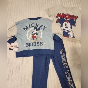 Mickey Mouse Boys 3pcs set 💙